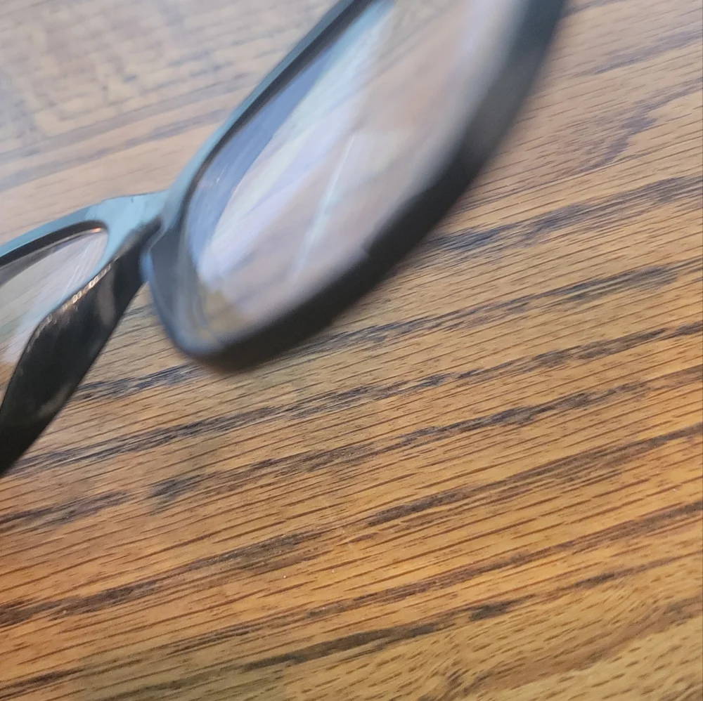 Chanel Iconic CC Signature Black Silver Pewter Optical Small Glasses Frame